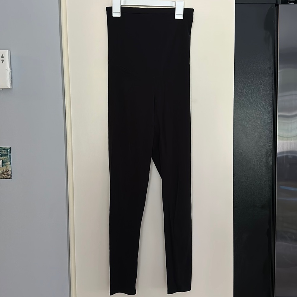 Motherhood maternity black leggings